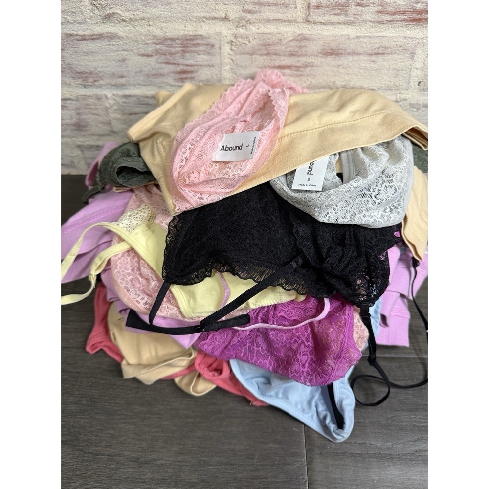 Abound Huge Lot Of 40 Bras Lace Nordstrom Underwear Various Sizes Reseller READ